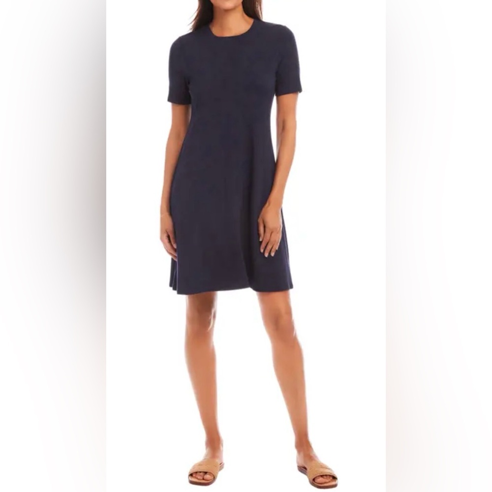 Everly Ladies Navy Blue Shift Dress Size Small NWOT